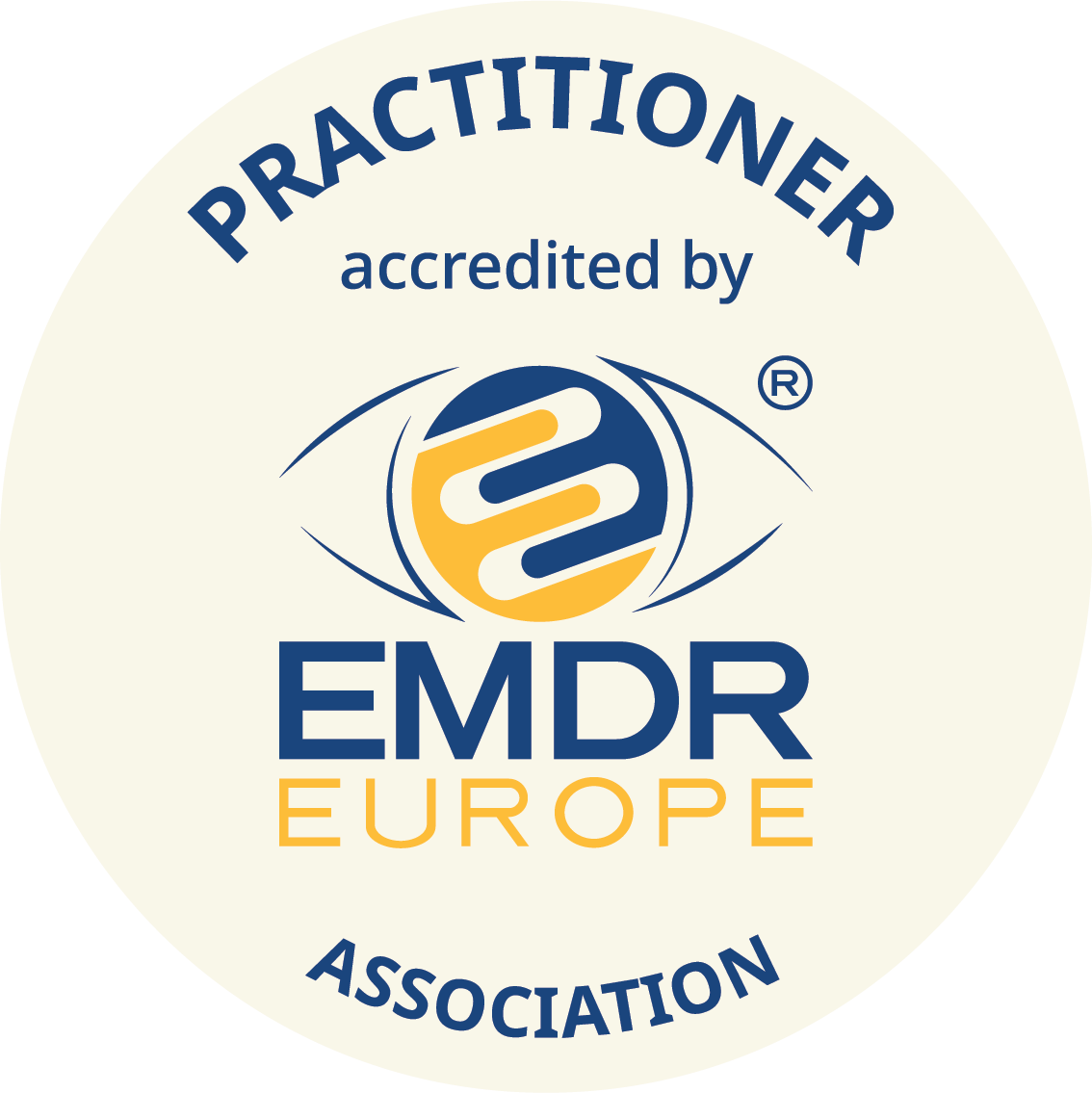 Sara Benoit – Psychologue Clinicienne, accréditée EMDR Europe Logo